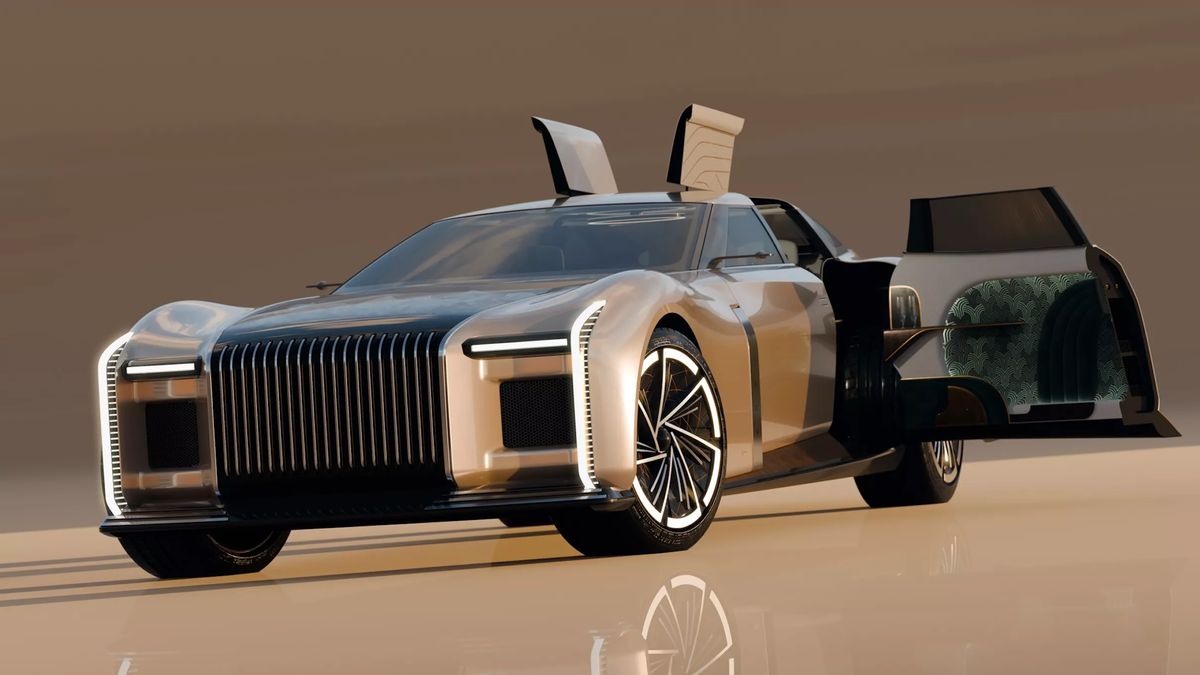 Opulentní luxus, 1 000 koní a šestiválec jako prodlužovač dojezdu. A ne, tato působivá osmimetrová (!) konkurence Rollsu není z Číny